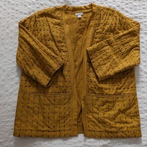 PUREJILL Kimono Jacket Kantha Stitching